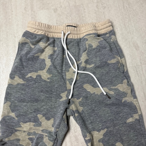 JACKSON joggers Gray and Tan camo Sweatpants Relaxed Fit Joggers - Picture 3 of 7